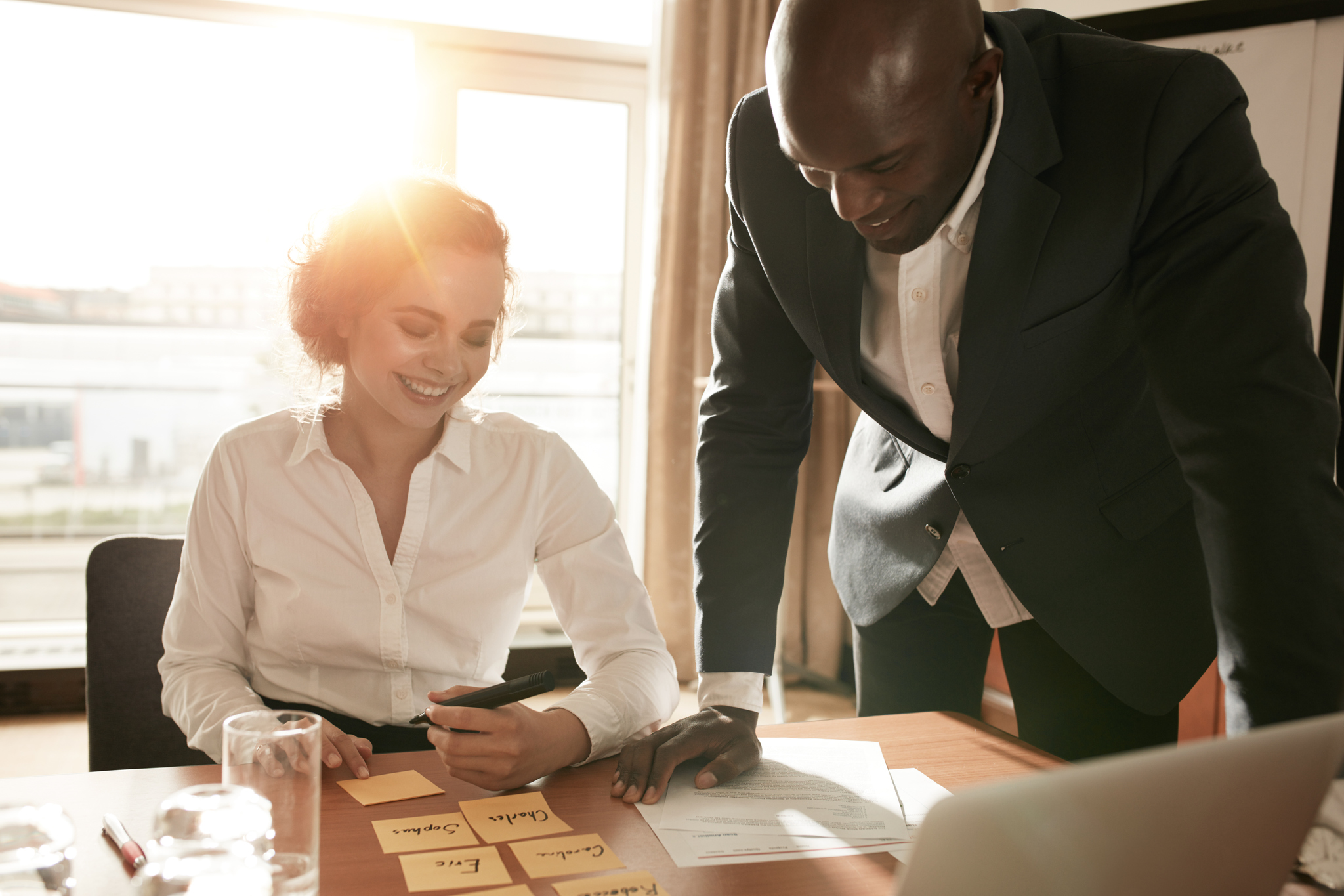 discussing hr compliance at work